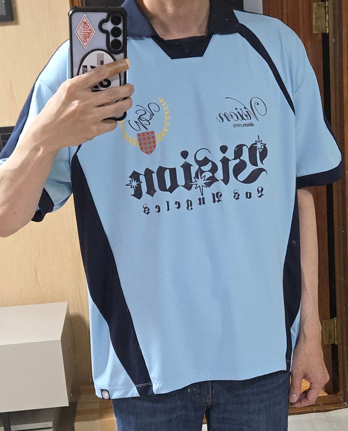 (착샷) 비전스트릿웨어 vsw 싸커 져지 트랙탑  상품이미지10