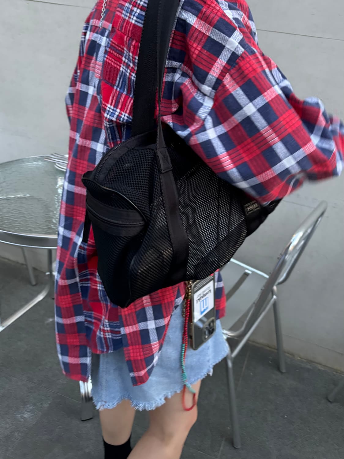 PORTER-MESH BOSTON BAG(Black) 상품이미지3