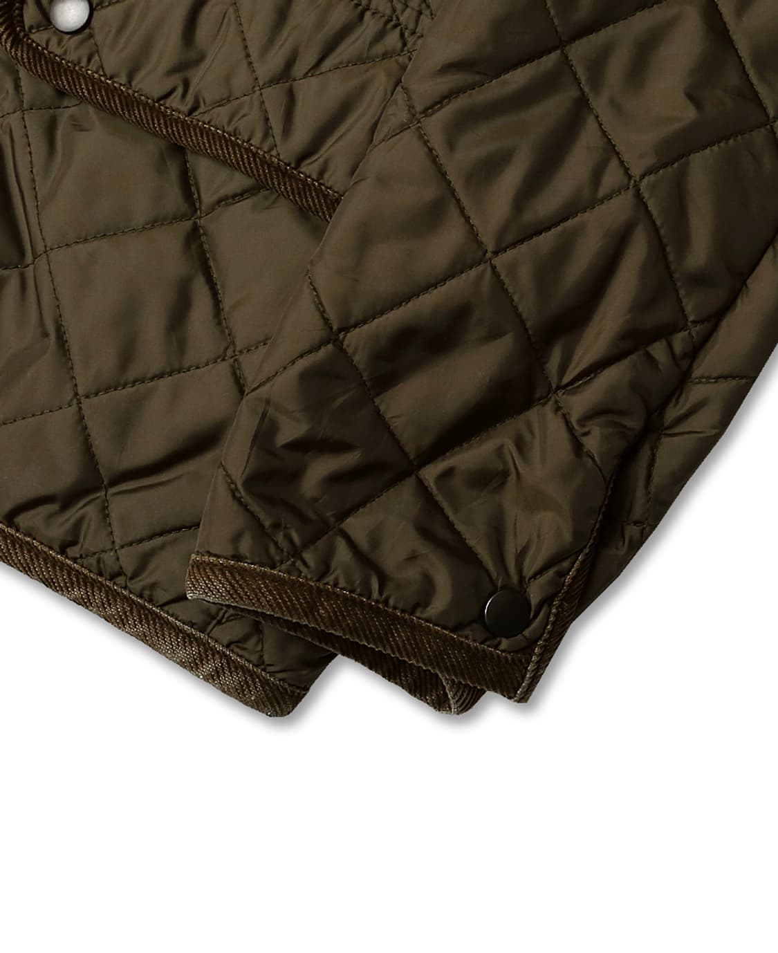 뷰티 앤 유스 [Beauty & Youth] 다크 카키 클래식 퀼팅 자켓 상품이미지5