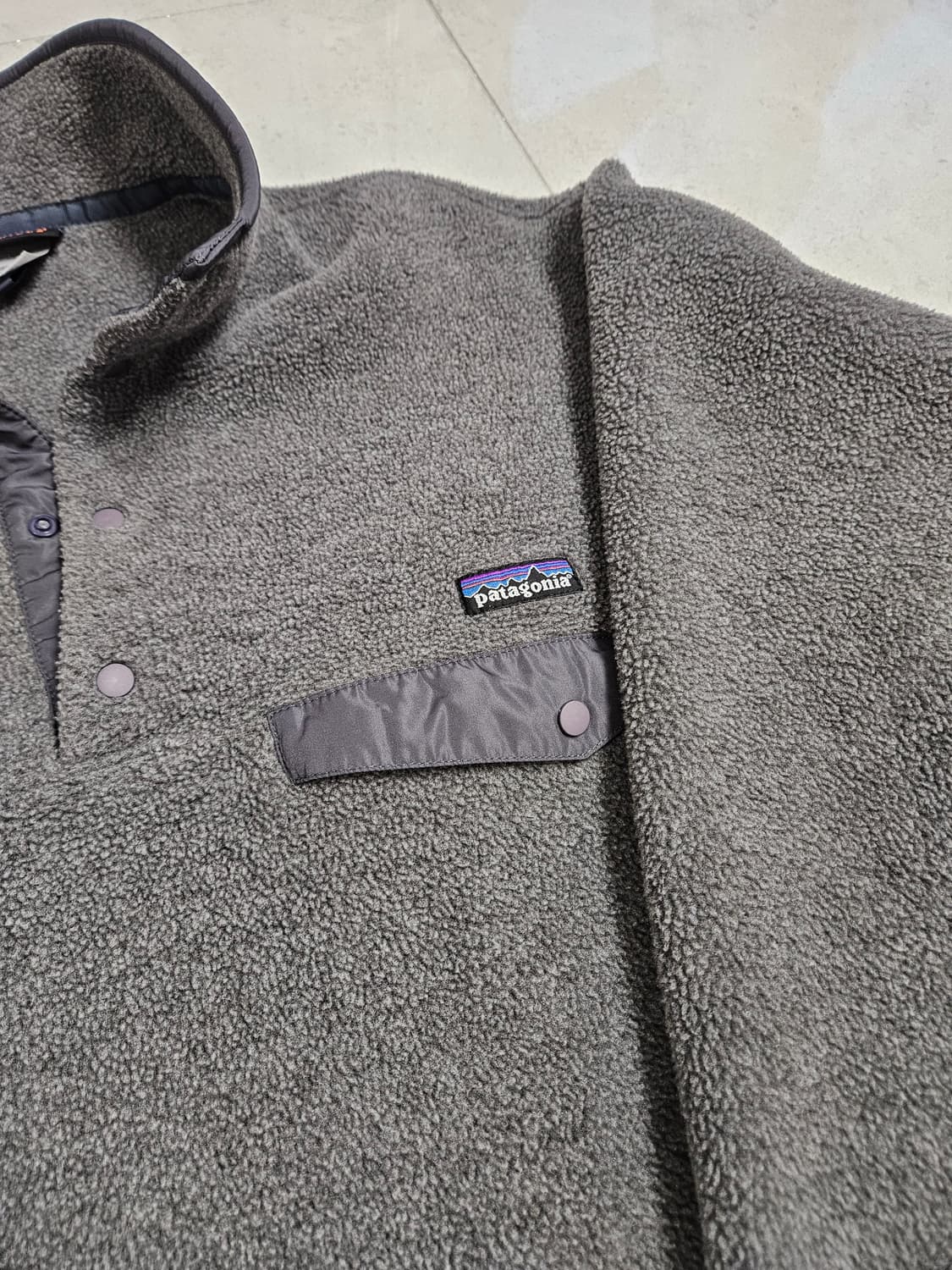 파타고니아 신칠라 L 그레이 상품이미지4