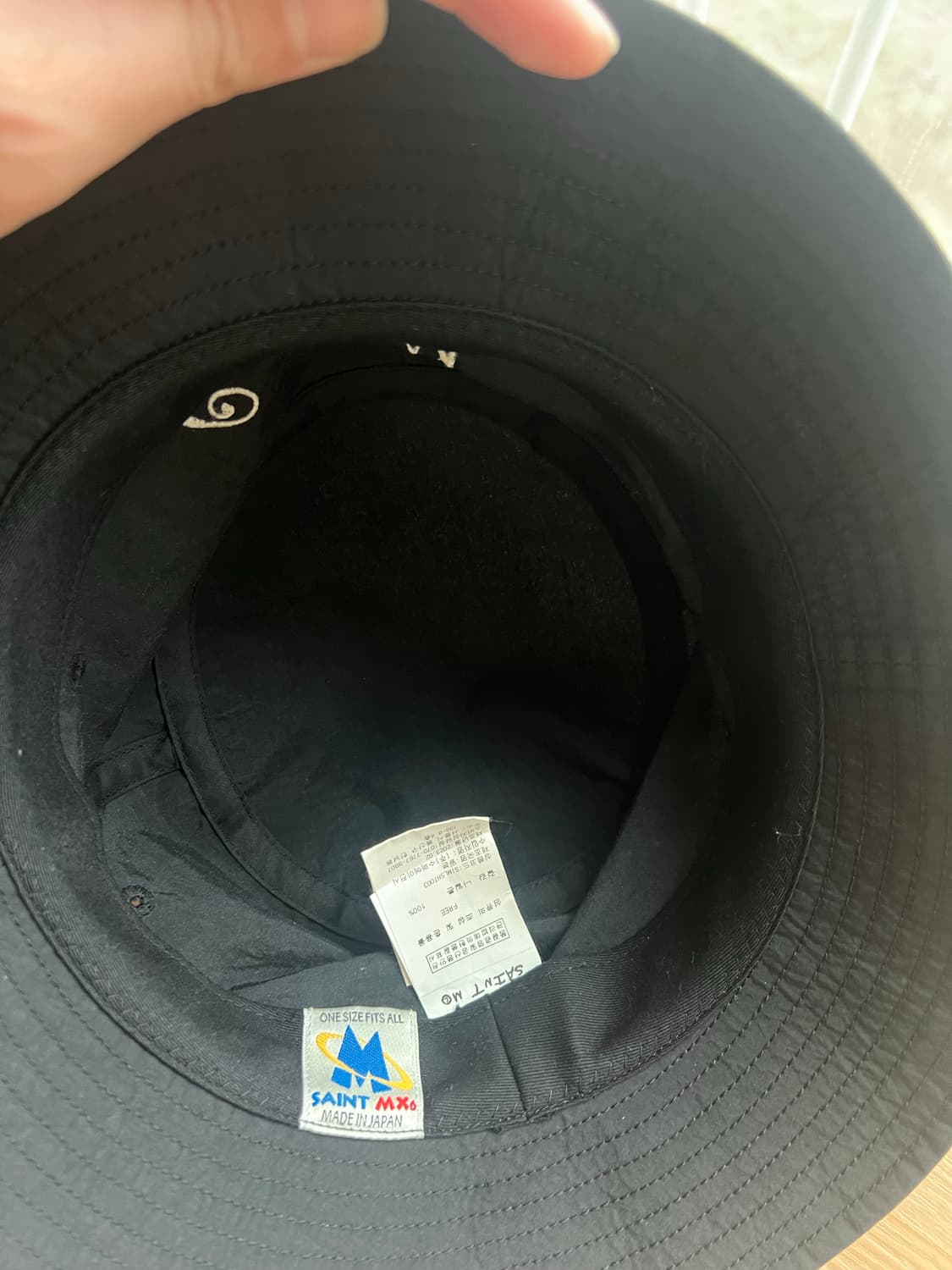 세인트미카엘 버킷햇 블랙(sm-s23-0000-074) 상품이미지5