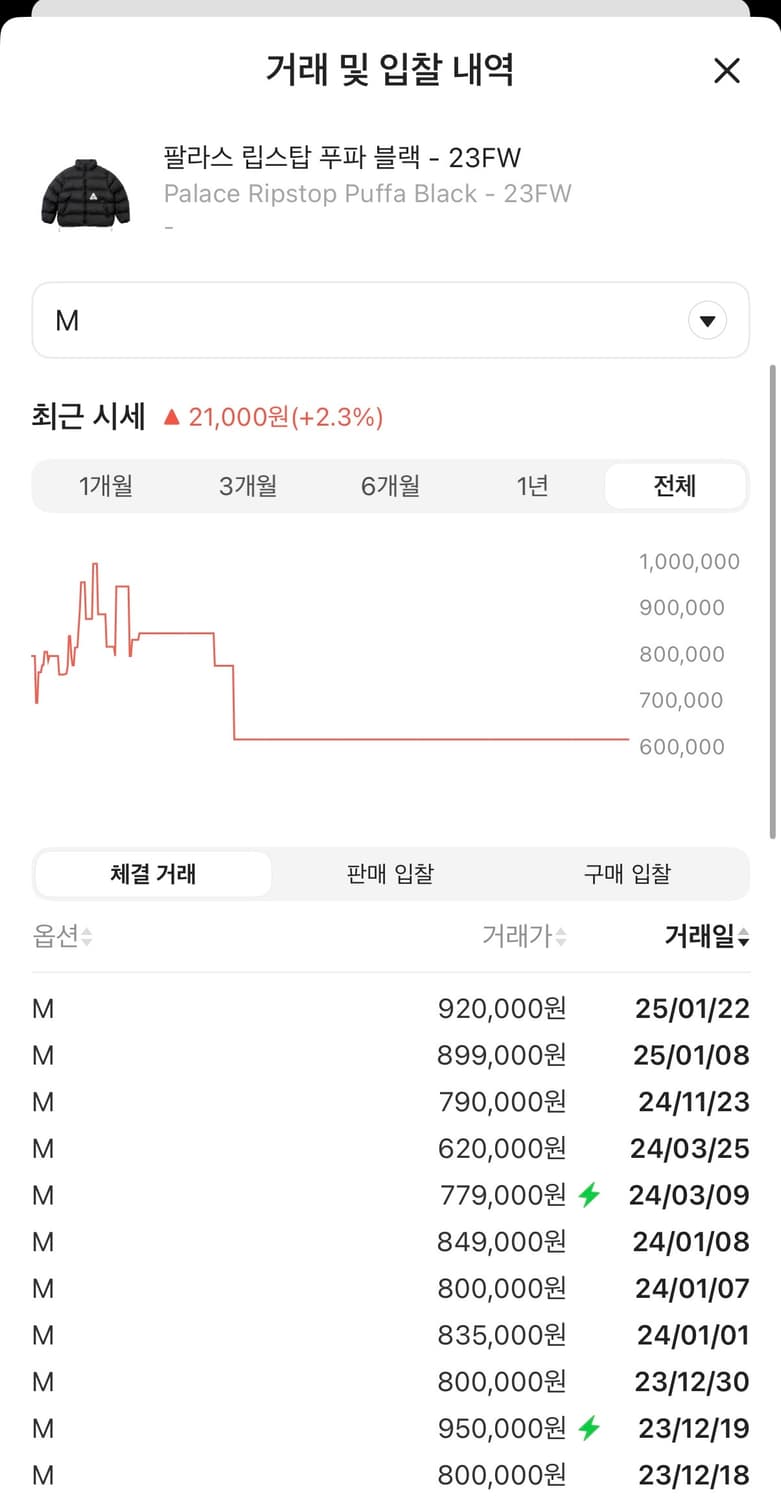 (급처) 팔라스 립스탑 푸파 패딩 23FW 상품이미지3
