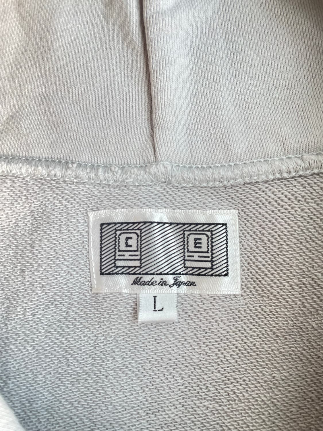 [L] 카프 엠트 유니섹스 오버다이 패널 헤비 풀오버 후디 상품이미지9