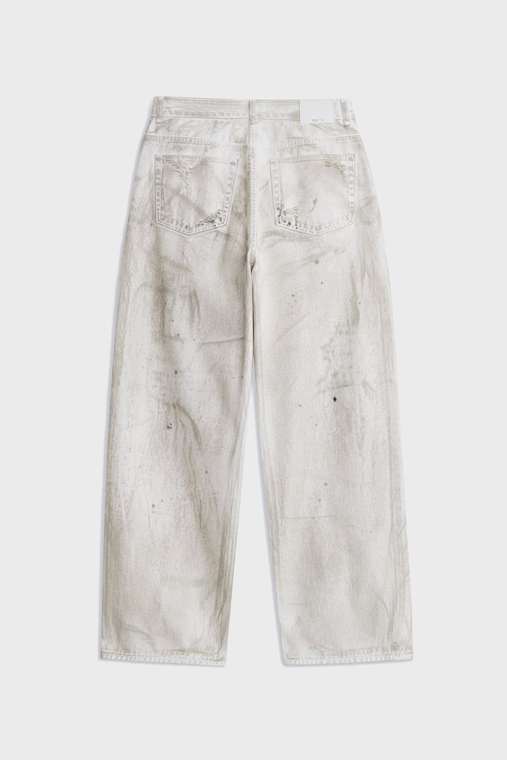 브랜디드 1707 DESTROYED DIRTY WHITE JEANS 상품이미지8