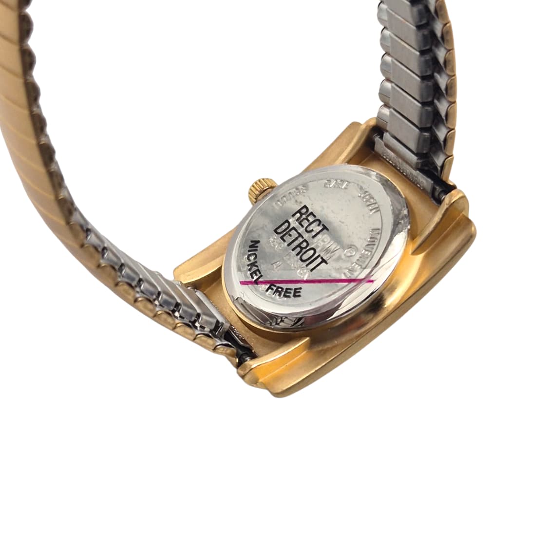 90s 영국 스톰 아쿠아 스퀘어 반구 팔찌 시계 상품이미지5