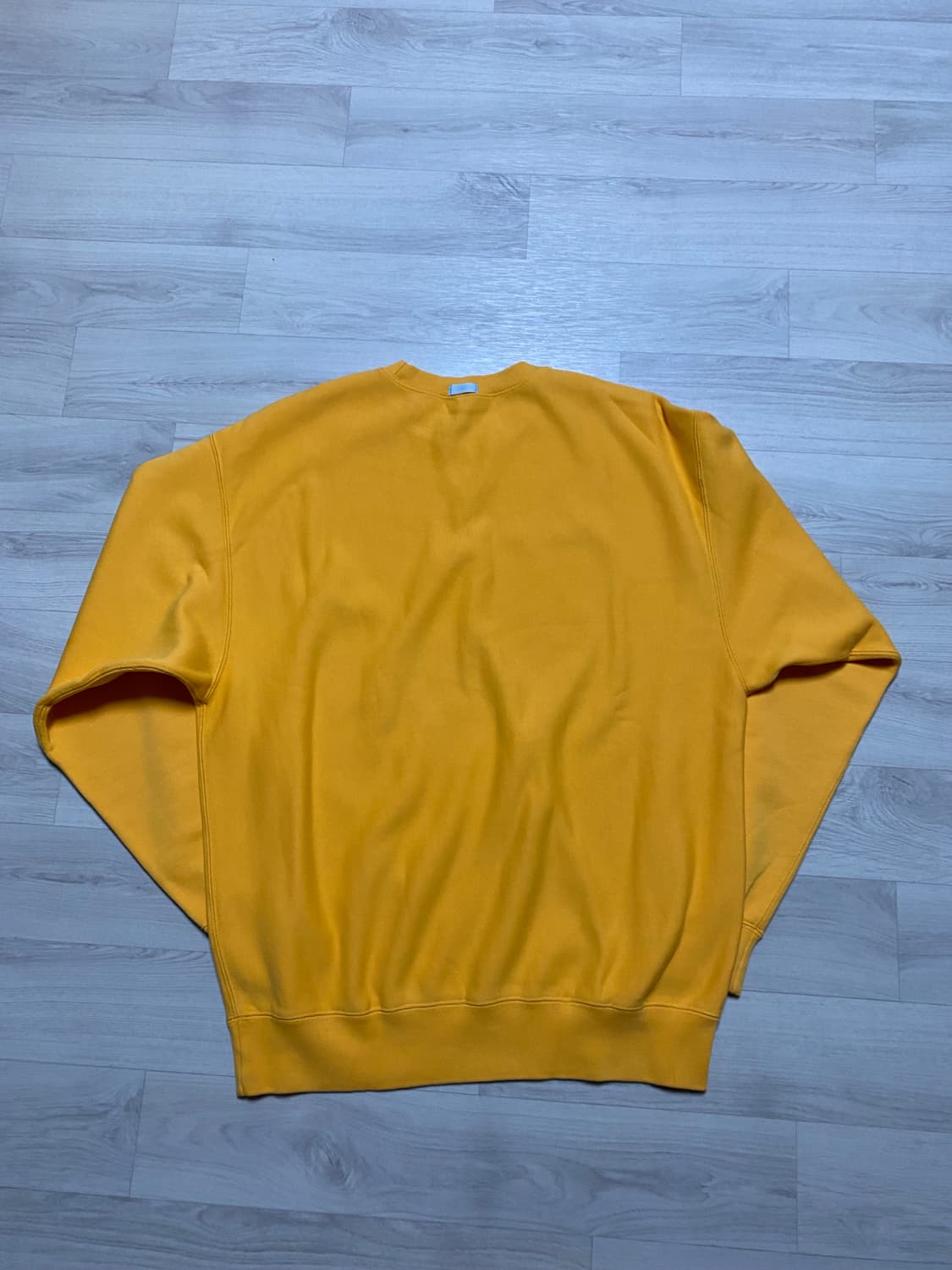 HGS 홈그로운서플라이 615-019 데일리-C 맨투맨 옐로우 M 상품이미지3
