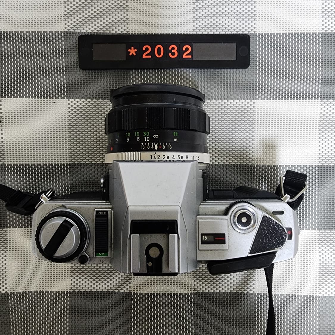 미놀타 X-370 필름카메라 1.4 단렌즈 실버바디 상품이미지3