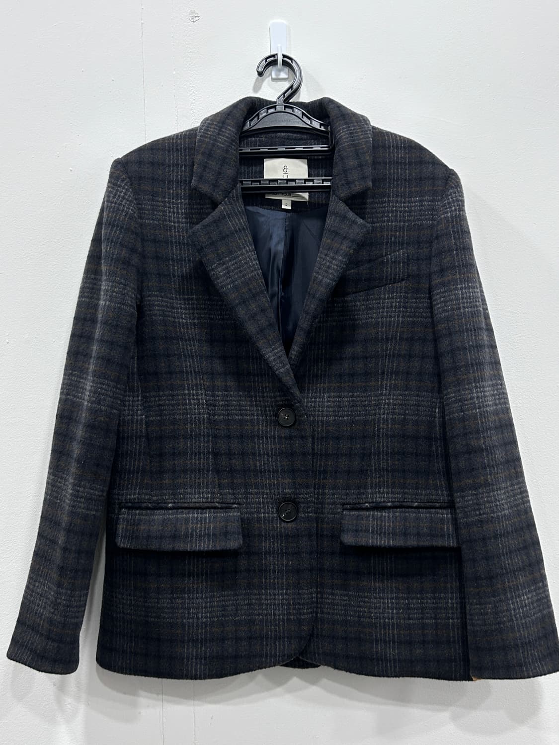 ANDYOU 앤유 울100% 울자켓 2사이즈 66 상품이미지3