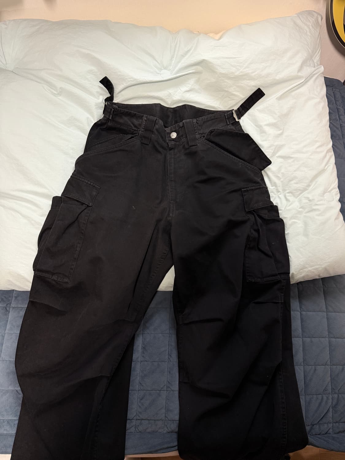 언타이틀 아이딜 m65 카고팬츠 Black 상품이미지3