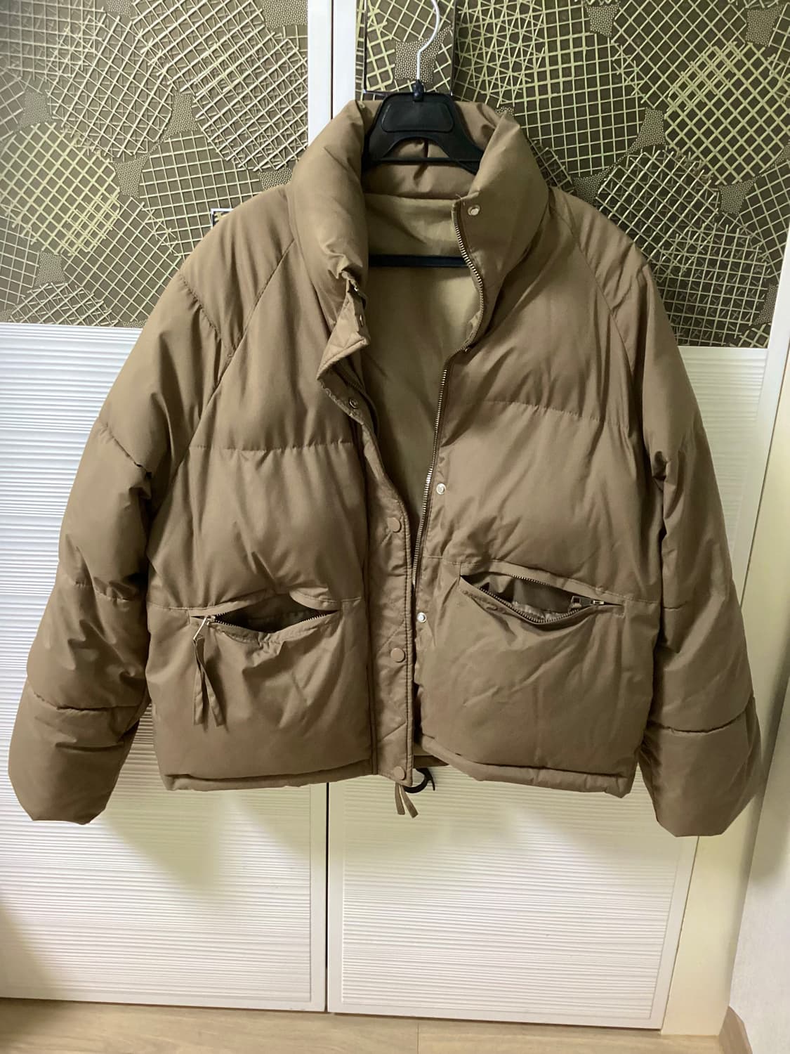 브라운 패딩 상품이미지2