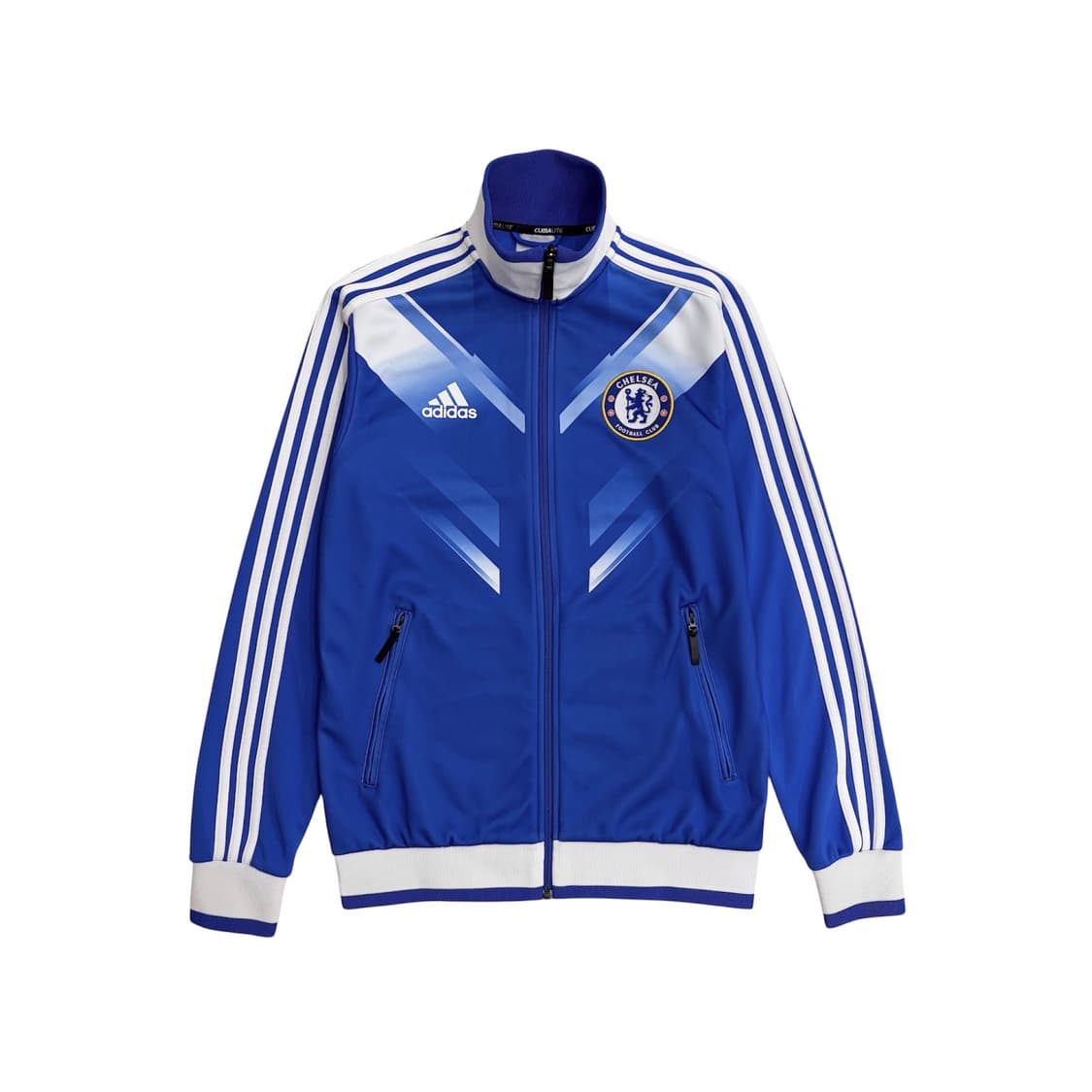 아디다스 첼시 화이트 트랙탑 축구 져지 집업 자켓 95-100 m-l 쯤 상품이미지1