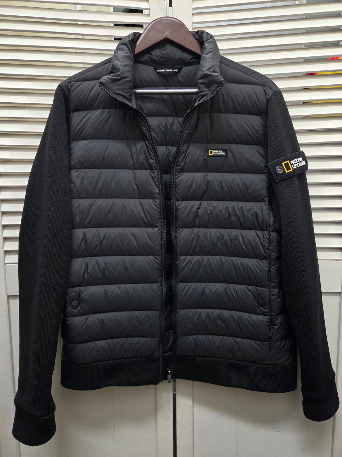 내셔널지오그래픽 브레디 니트 경량 다운 자켓 상품이미지2