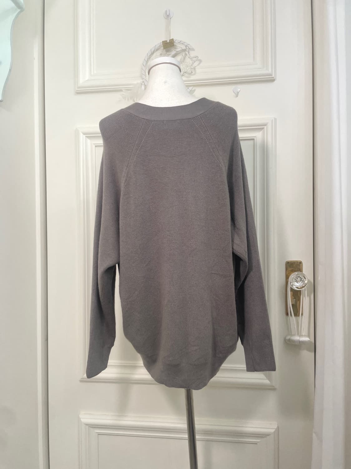 ash gray pearl point hidden pocket loose 상품이미지3