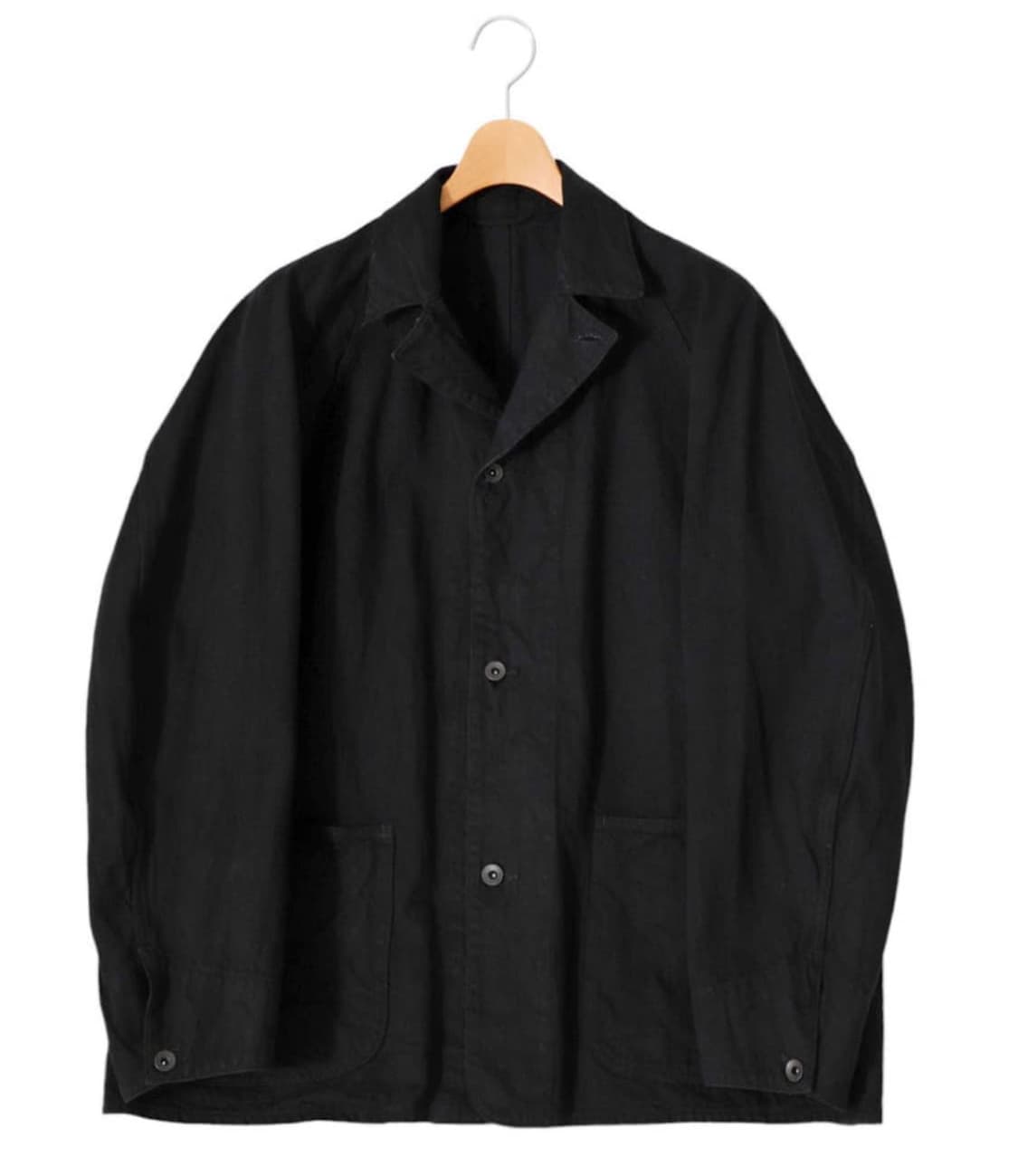 25aw 코모리 데님워크자켓 블랙 새상품 상품이미지1