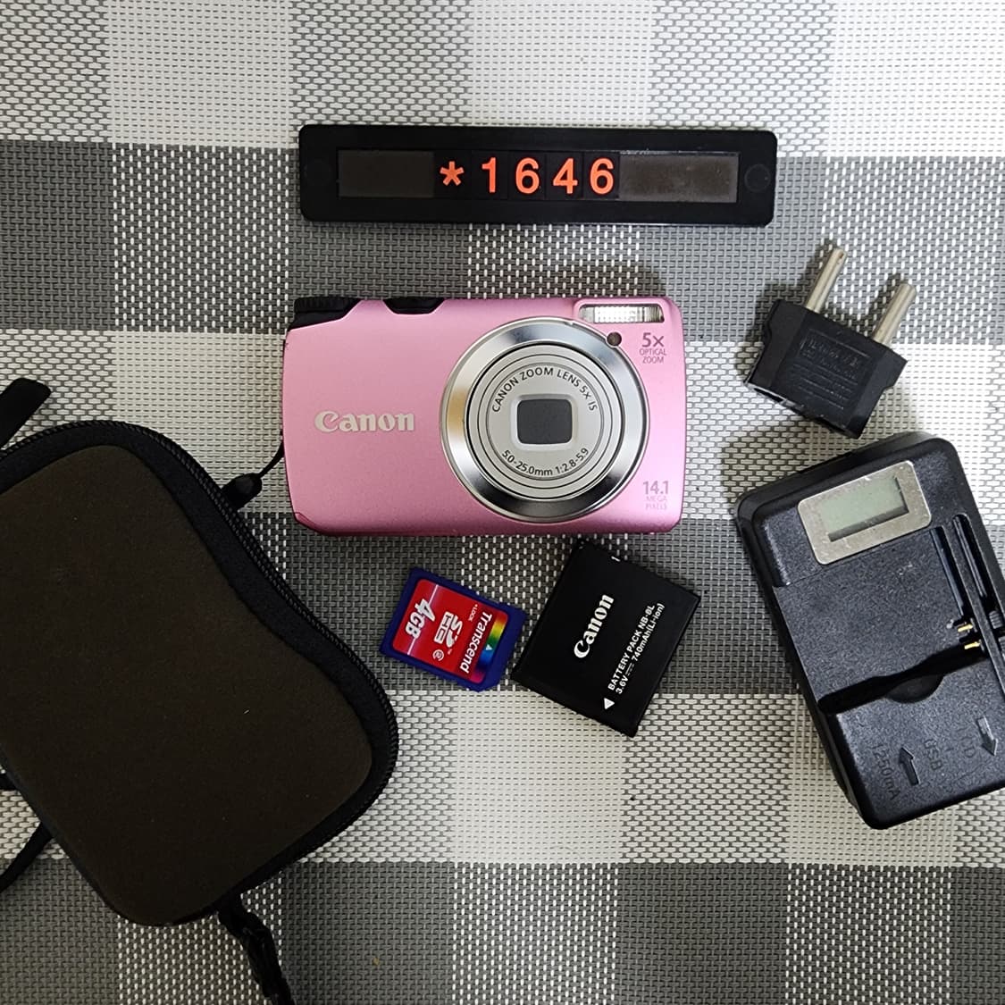 캐논 파워샷 A 3200 IS 디지털카메라 파우치포함 상품이미지1