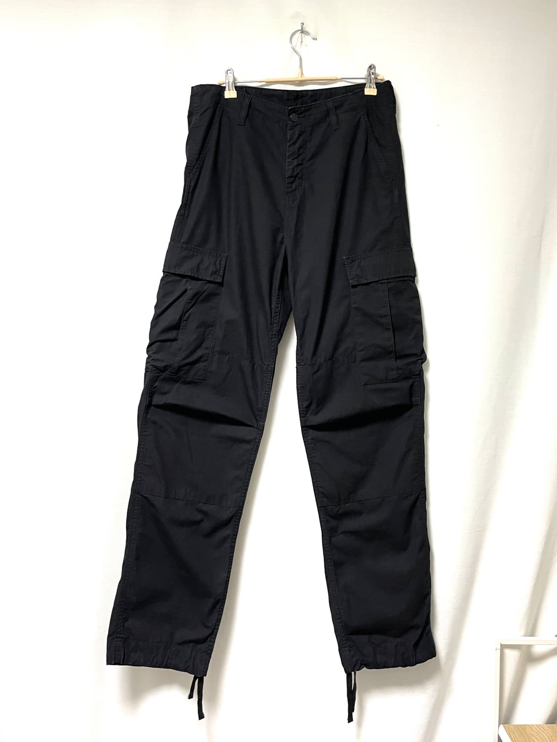 칼하트 레귤러 립스탑 카고 워크팬츠 30 _ 블랙 상품이미지3