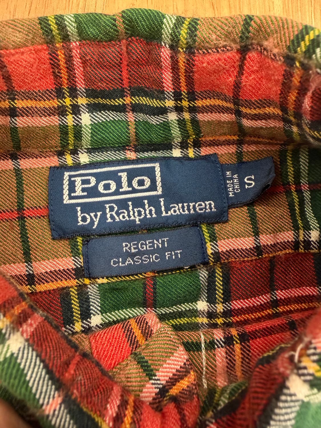 폴로 리젠트 클래식핏 체크셔츠 상품이미지3