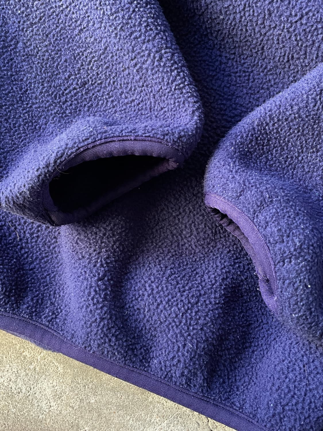 90s Patagonia Synchilla Purple SnapT 상품이미지8