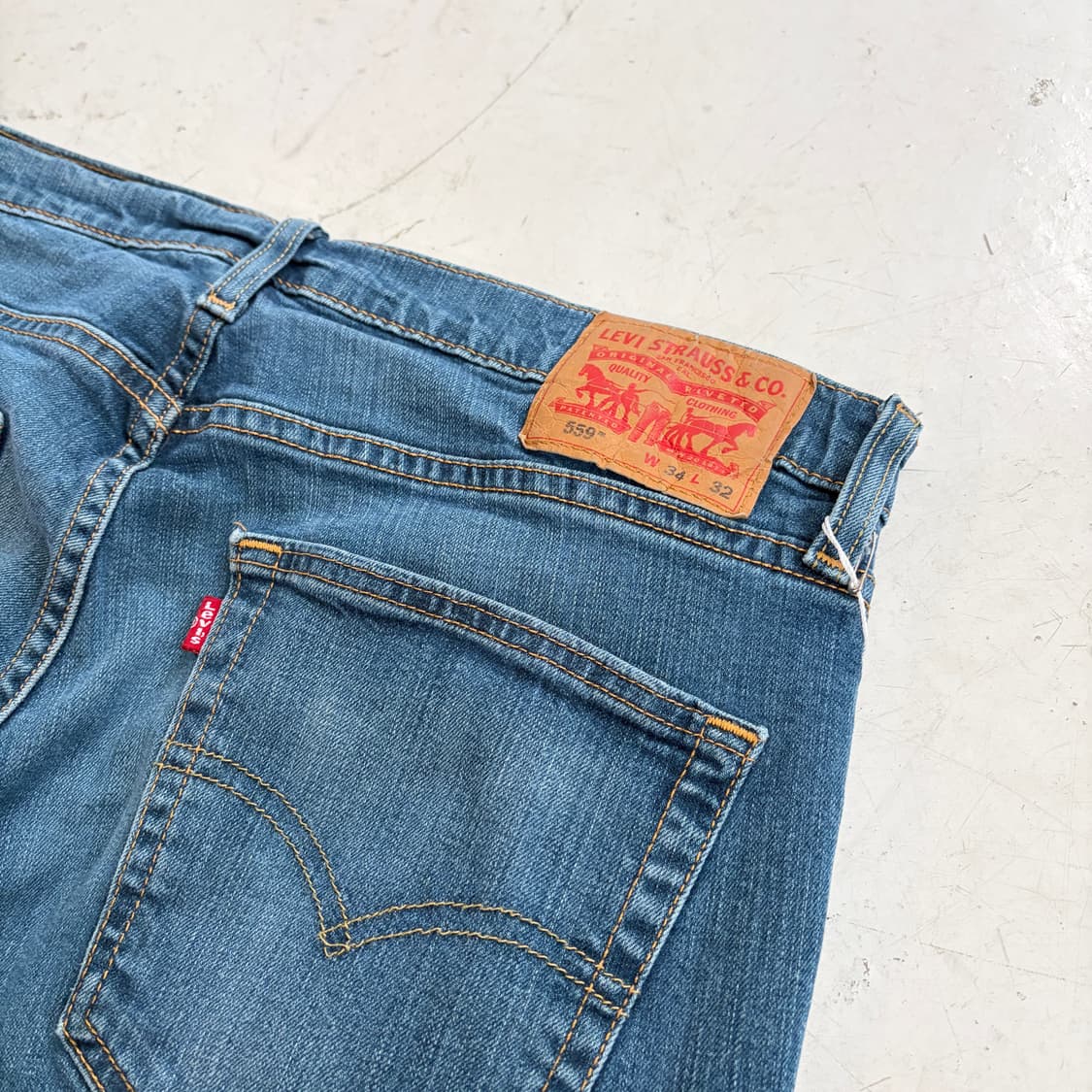 리바이스 559 빈티지 데님팬츠 34x32 상품이미지8