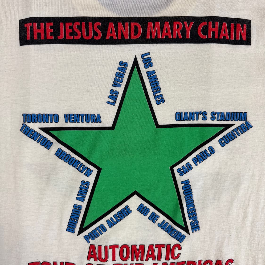 1990 Jesus And Mary Chain 지저스앤메리체인 티셔츠 상품이미지7