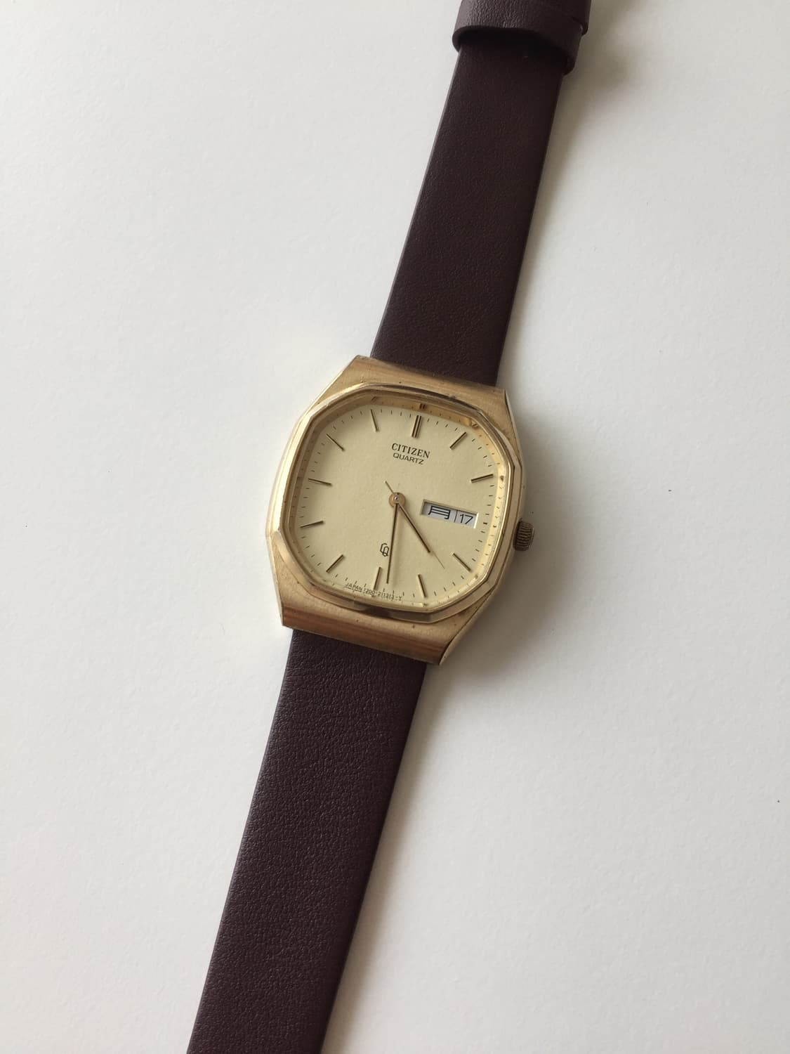 80s citizen octagon gold day-date(ver.2) 상품이미지9