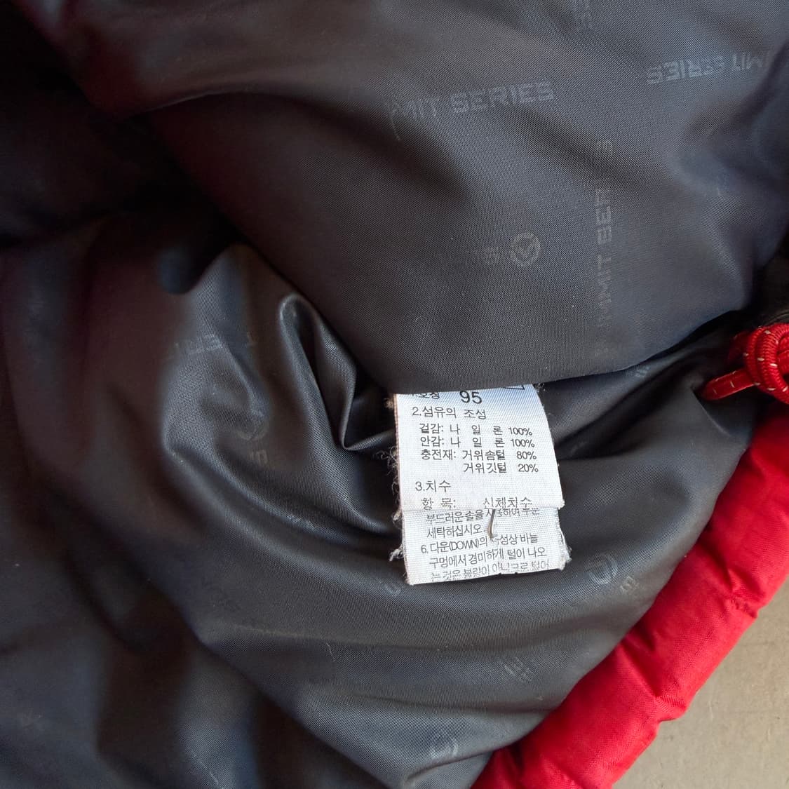 노스페이스 윈드스토퍼 패딩 상품이미지7