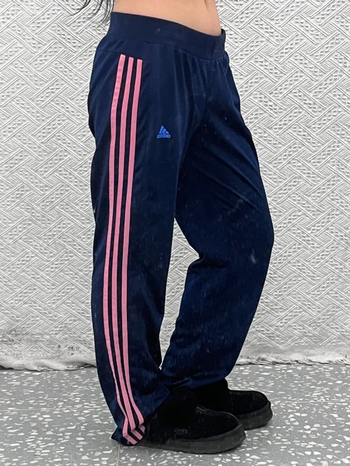 아디다스 베이직 오리지널 삼선 검흰 트랙팬츠 85 C08189 상품이미지1