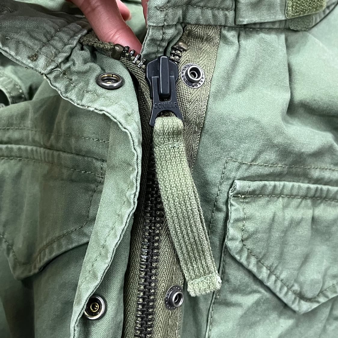 [정품/XS] 폴로 랄프로렌 카키색 야상 조끼 밀리터리 스타일 b16 상품이미지6