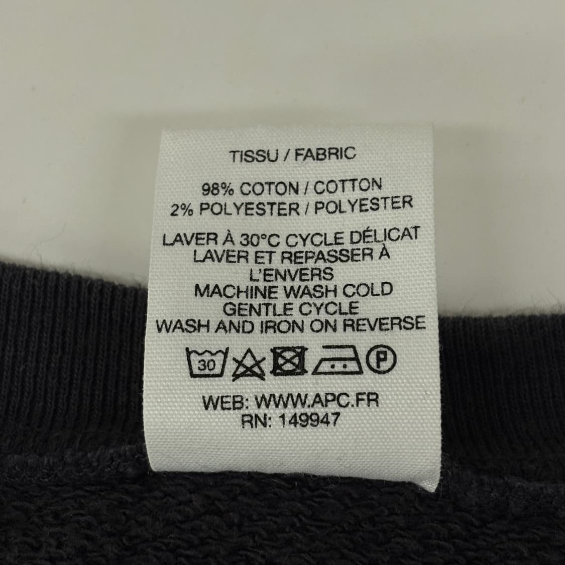 A.P.C 맨투맨 상품이미지8