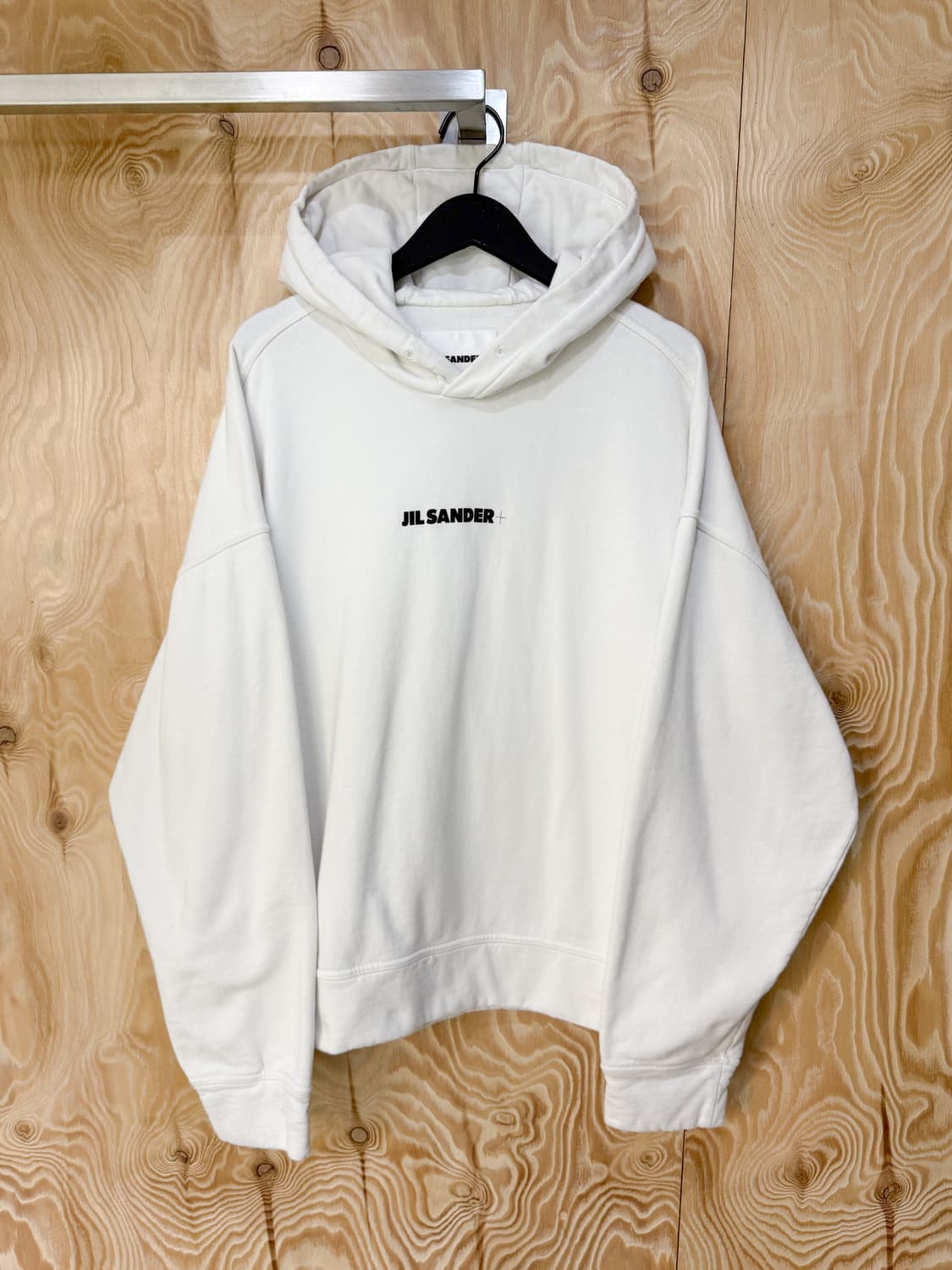 질샌더 후디드 로고 스웻셔츠 상품이미지1