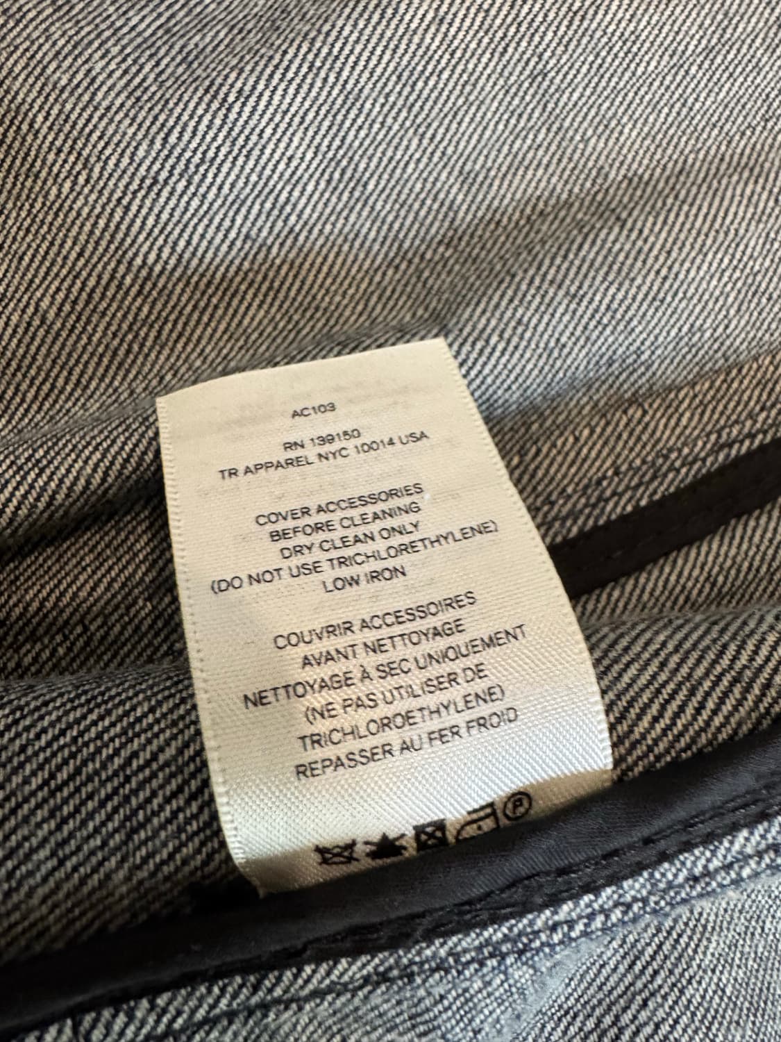 The row 더로우 더블 브레스트 데님 자켓 상품이미지9