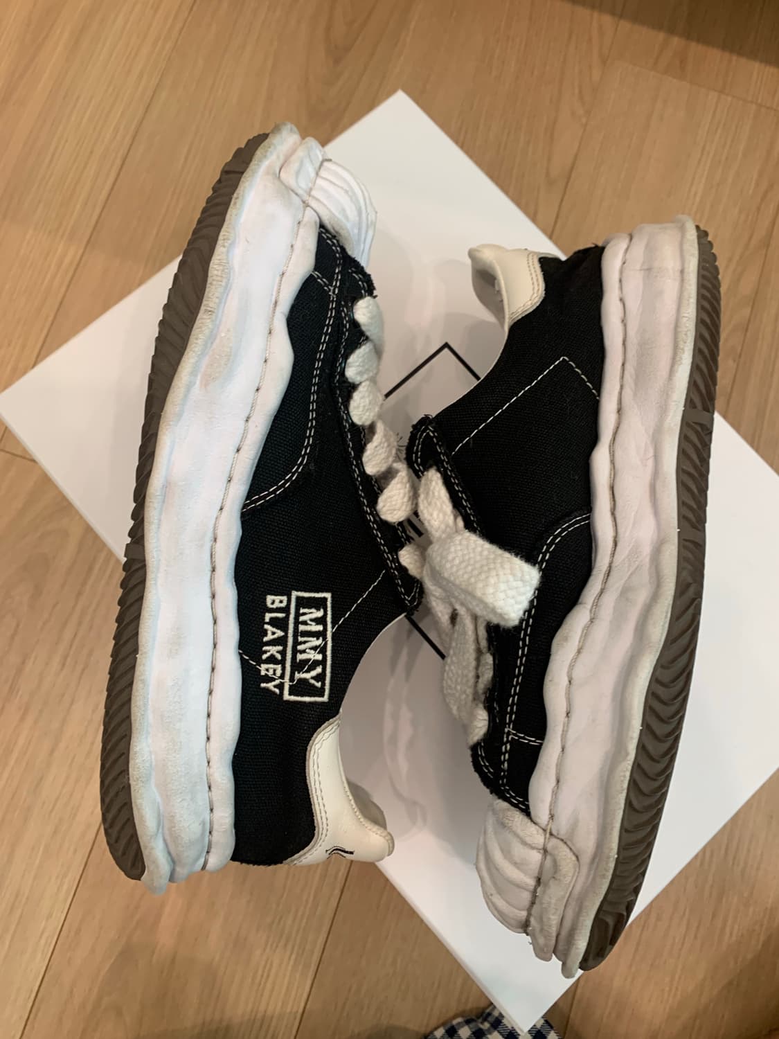 미하라 야스히로 블레이키 블랙 색상 39사이즈 상품이미지8