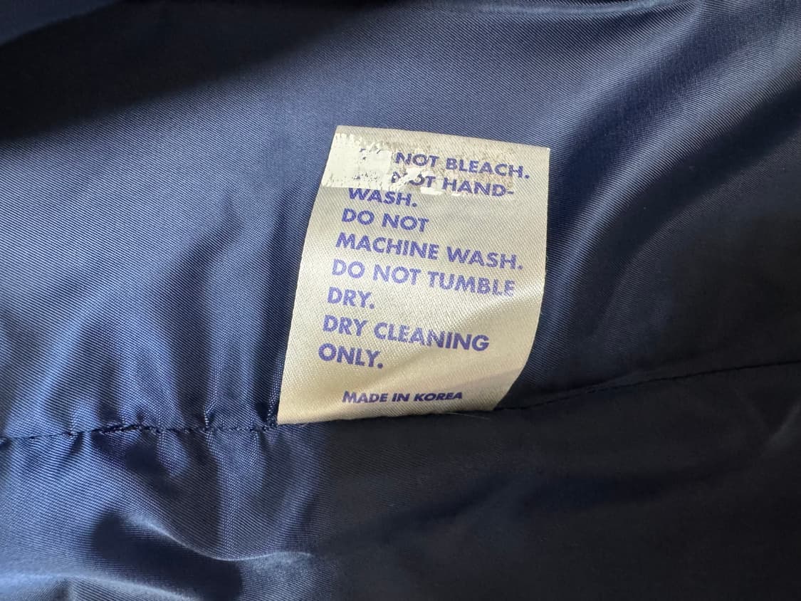 아더에러 블루 더블 코트 상품이미지8