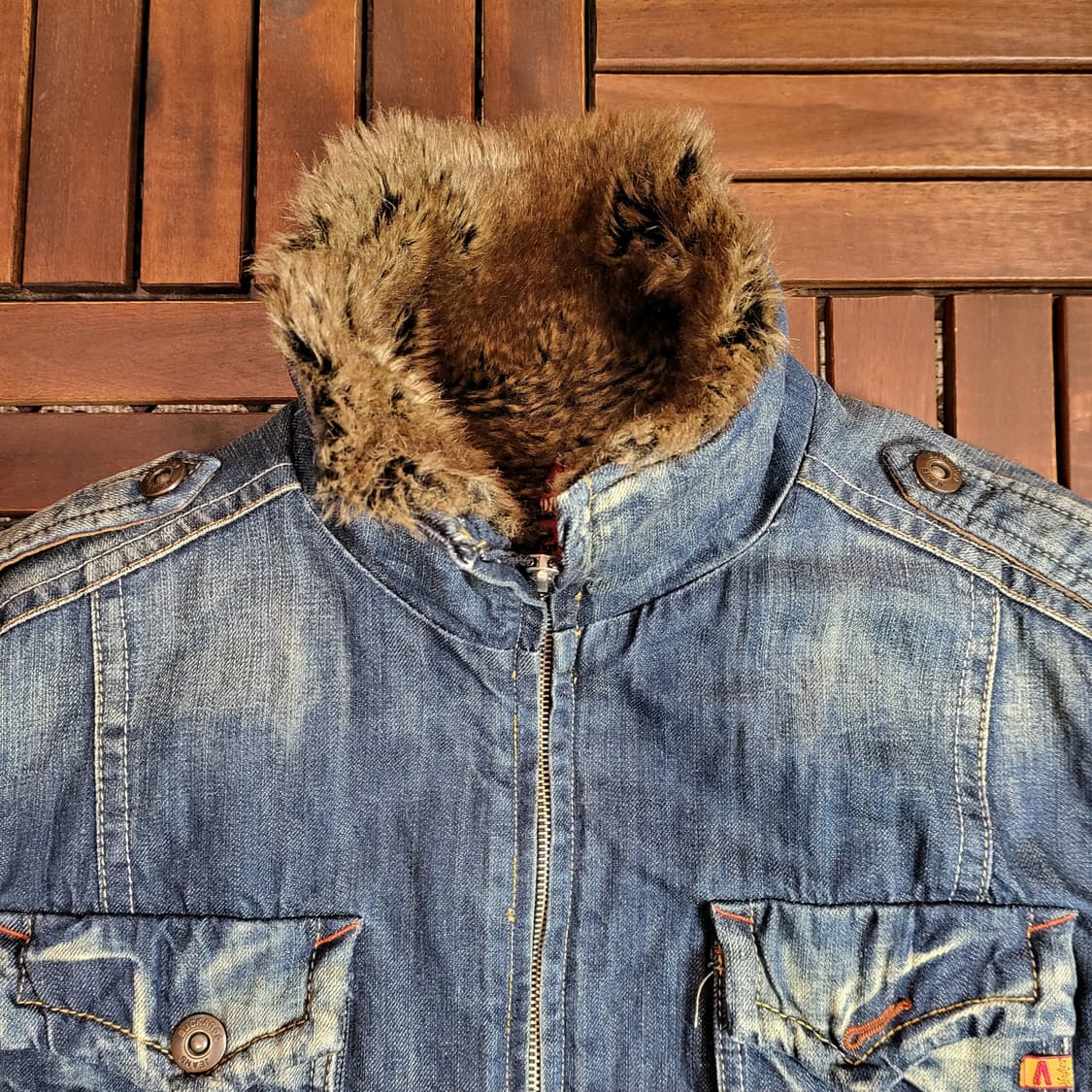 BUCKAROO 데님 자켓 (XL) 상품이미지6