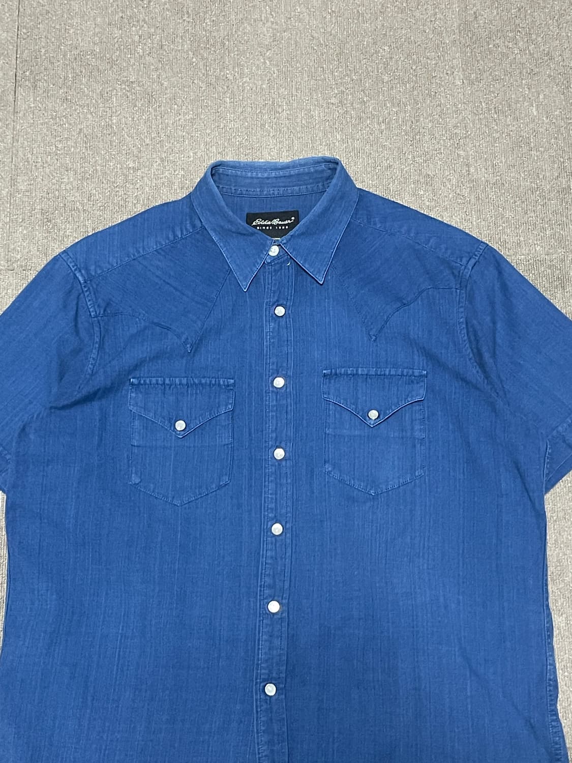 Eddie Bauer 웨스턴 데님 셔츠 J02507 상품이미지3