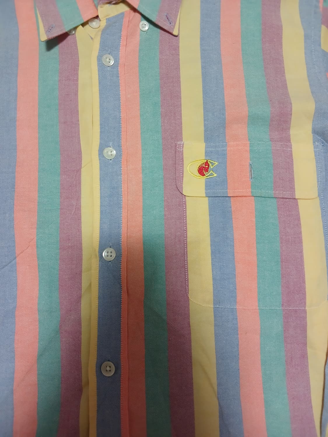 Cantarelli 파스텔 스트라이프 셔츠 상품이미지2