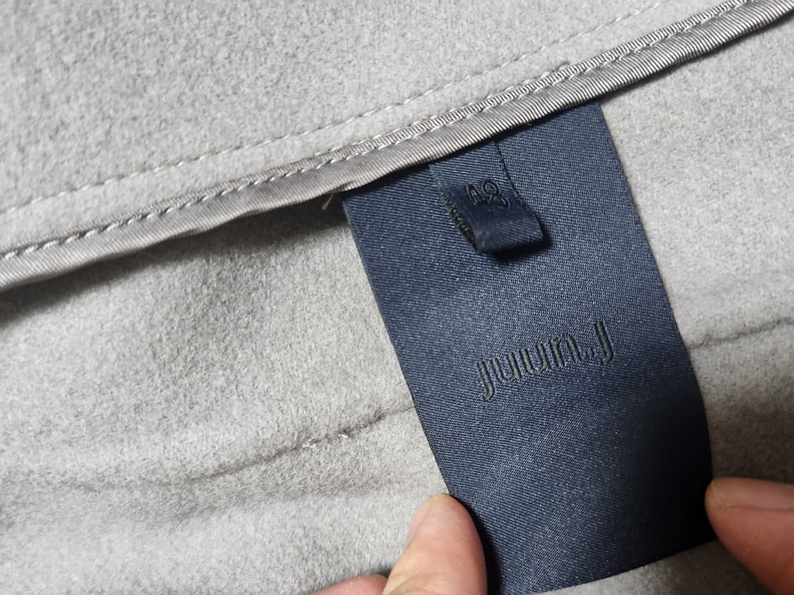 준지 오버핏 그레이 코트 48사이즈 상품이미지4