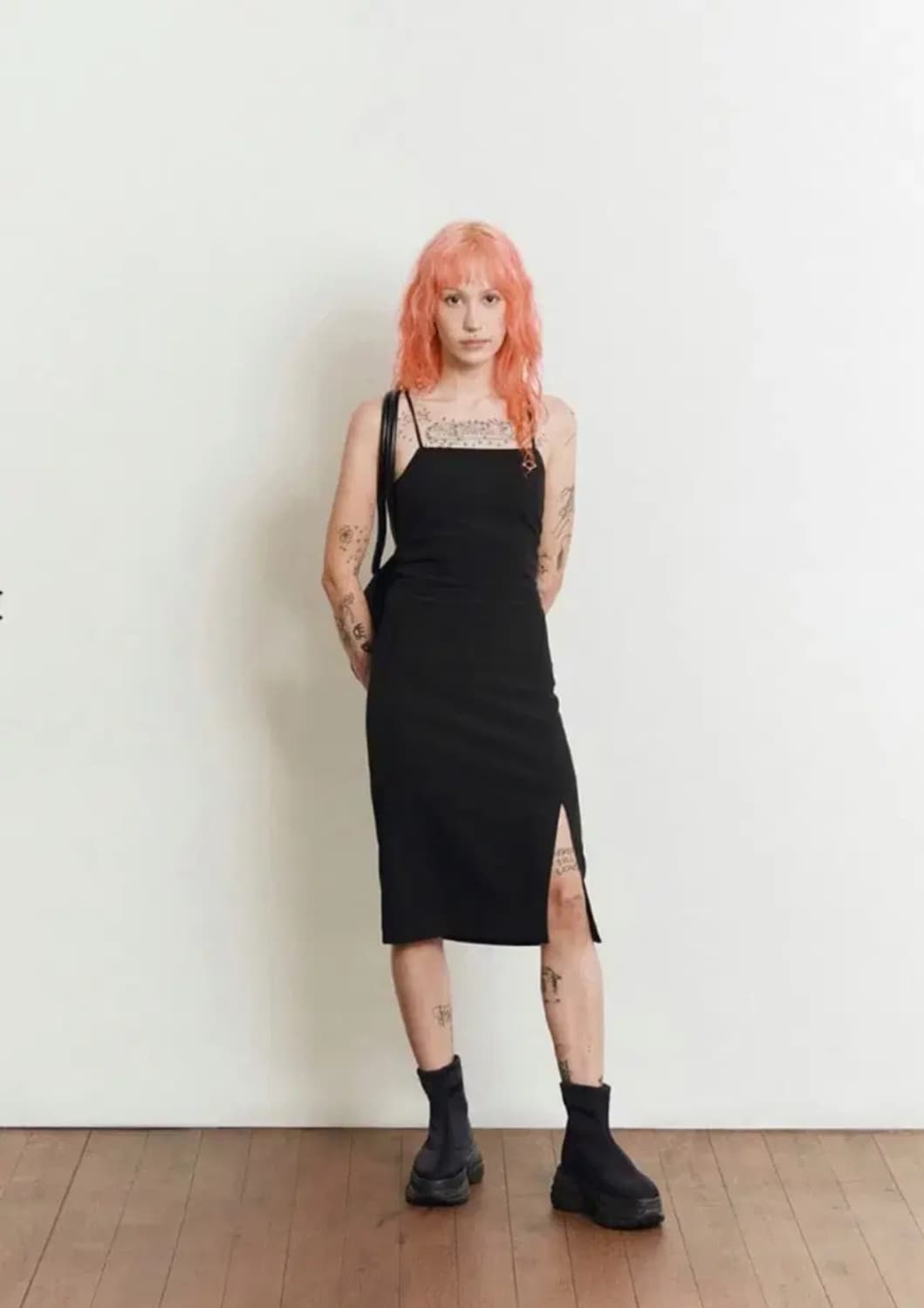 미스치프 BUSTIER DRESS 뷔스티에 드레스 원피스 블랙 s 상품이미지6
