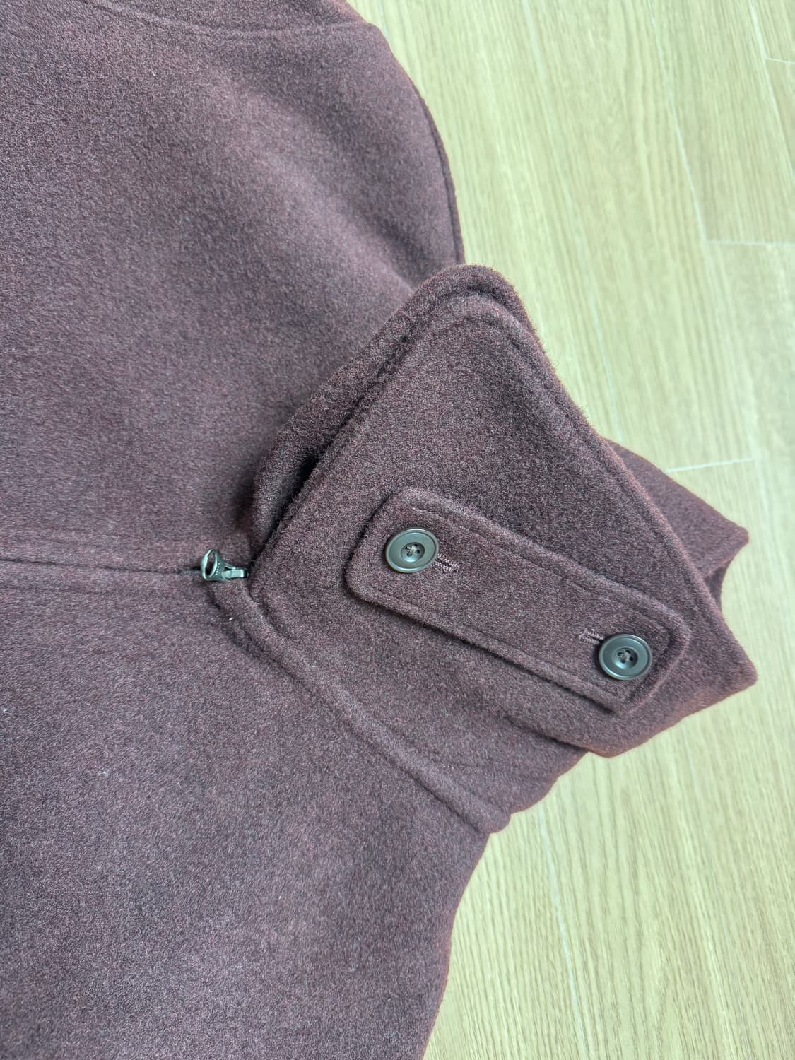 유니클로U 울 블렌드 후리스자켓 XL 상품이미지3