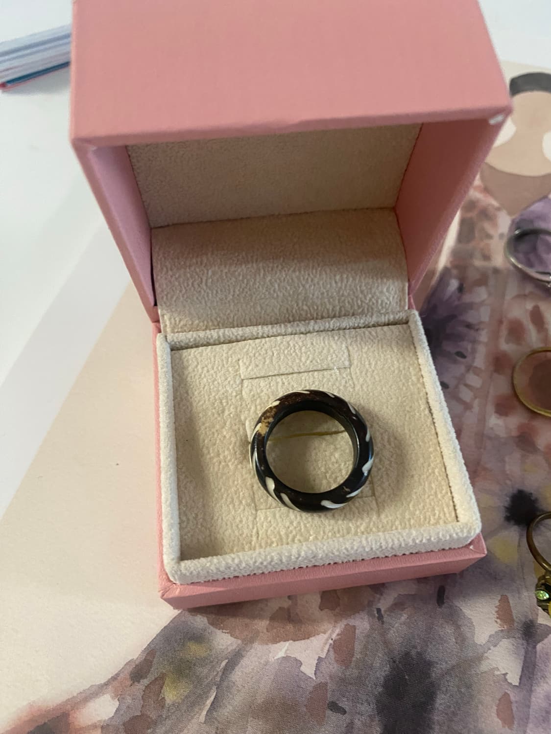 우드 부쉐론 빈티지 반지 상품이미지6