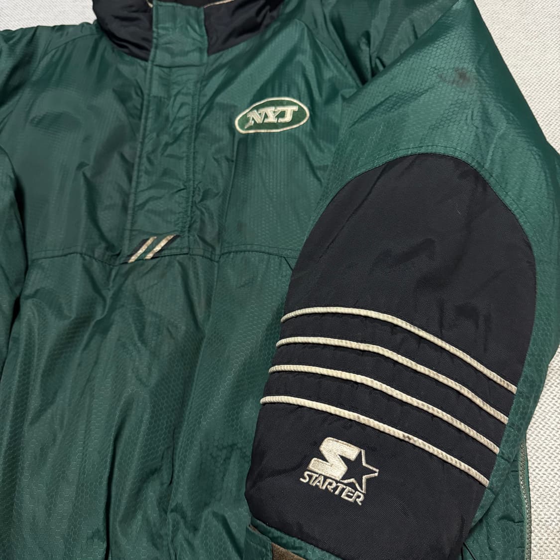 스타터 NFL 뉴욕 제츠 패딩 아노락 상품이미지2