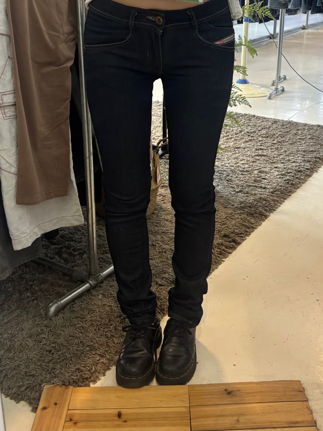 디젤 Diesel Skinny Denim Pants 상품이미지4