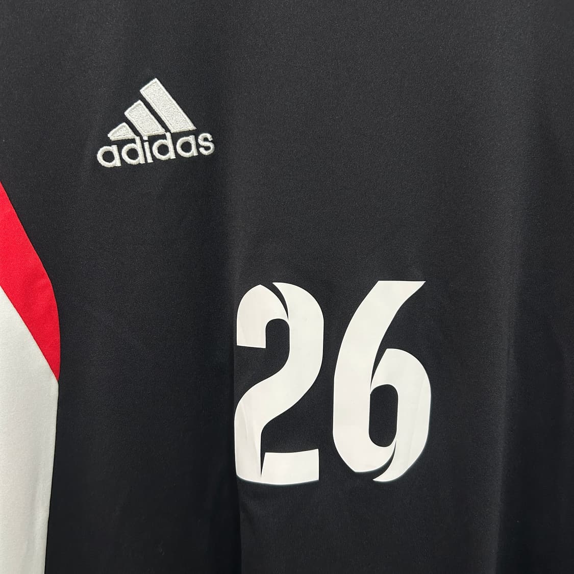 아디다스 긴팔 축구 저지 블랙 상품이미지4