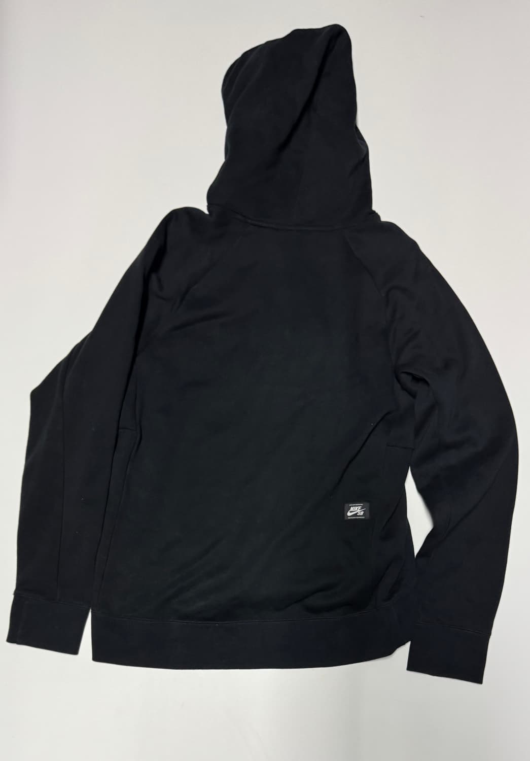 나이키 SB 나염 로고 오버핏 기모 후드티 L ~ XL 블랙 상품이미지2