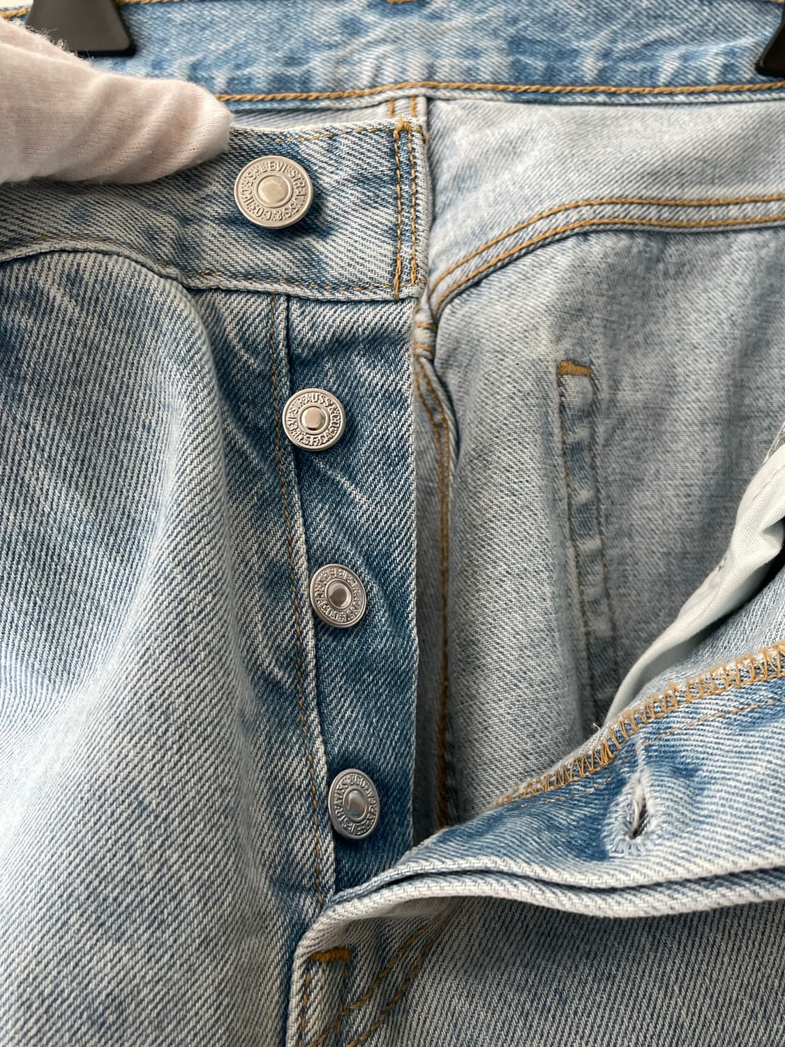 리바이스 연청 90s 501 진 W28 L30 / 중고 공홈 구입 상품이미지7