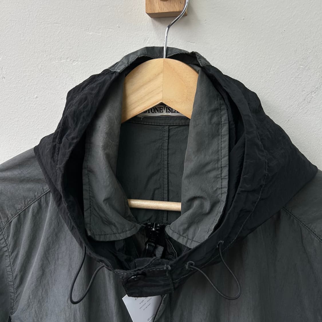 16581 - 스톤아일랜드 가먼트다잉 후드 자켓 상품이미지3