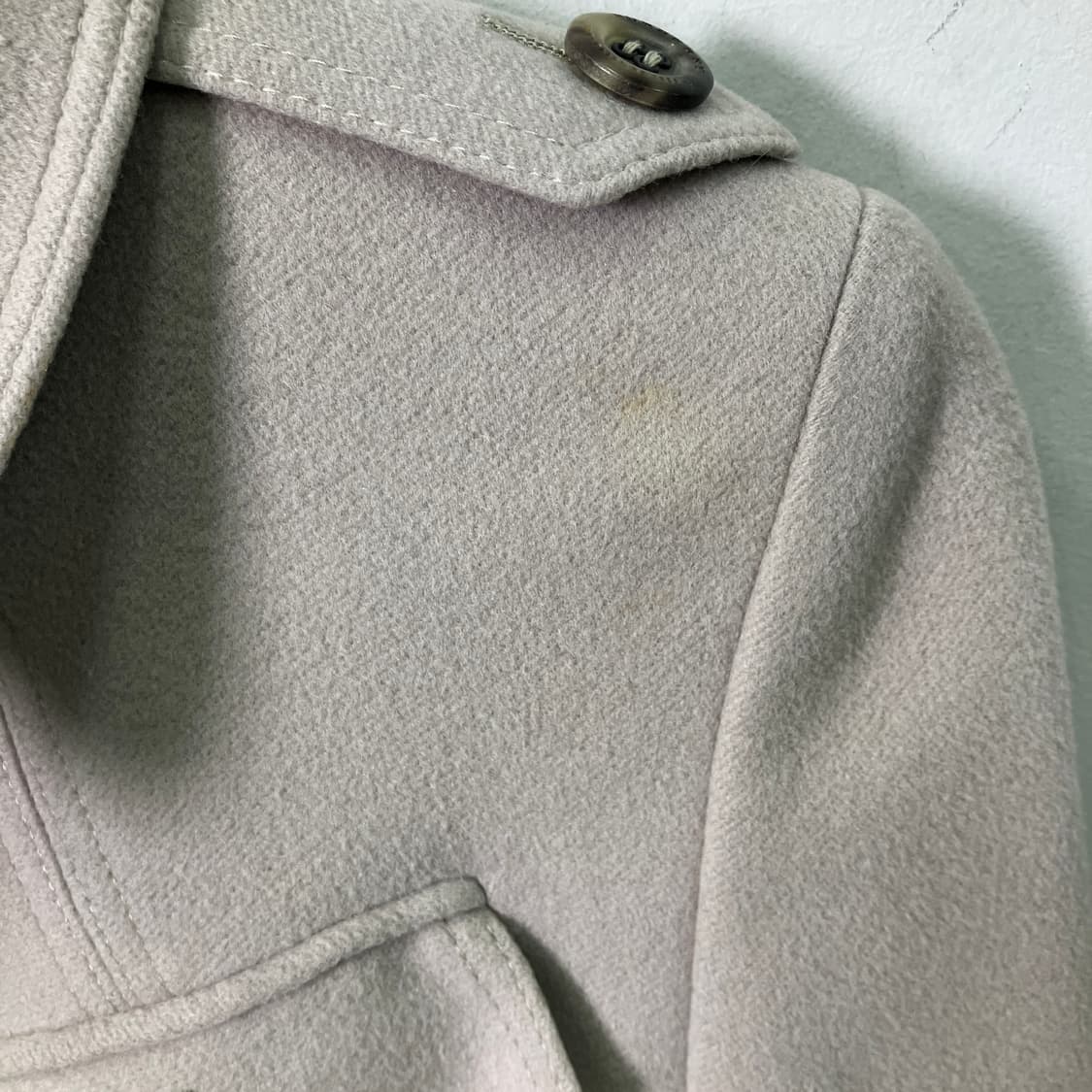 버버리 캐시미어 롱 트렌치 코트 38 상품이미지9