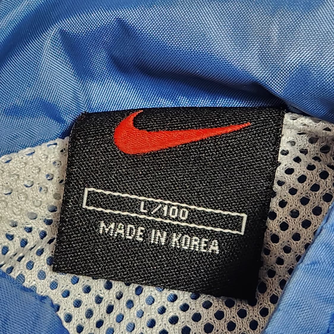 00s 나이키 스우시 나일론 바람막이 (L/100) 상품이미지3