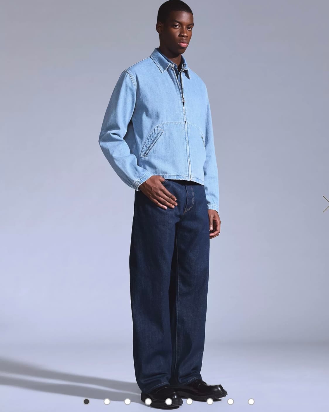 리바이스 블루탭 마커 루즈 진 33x32 상품이미지1