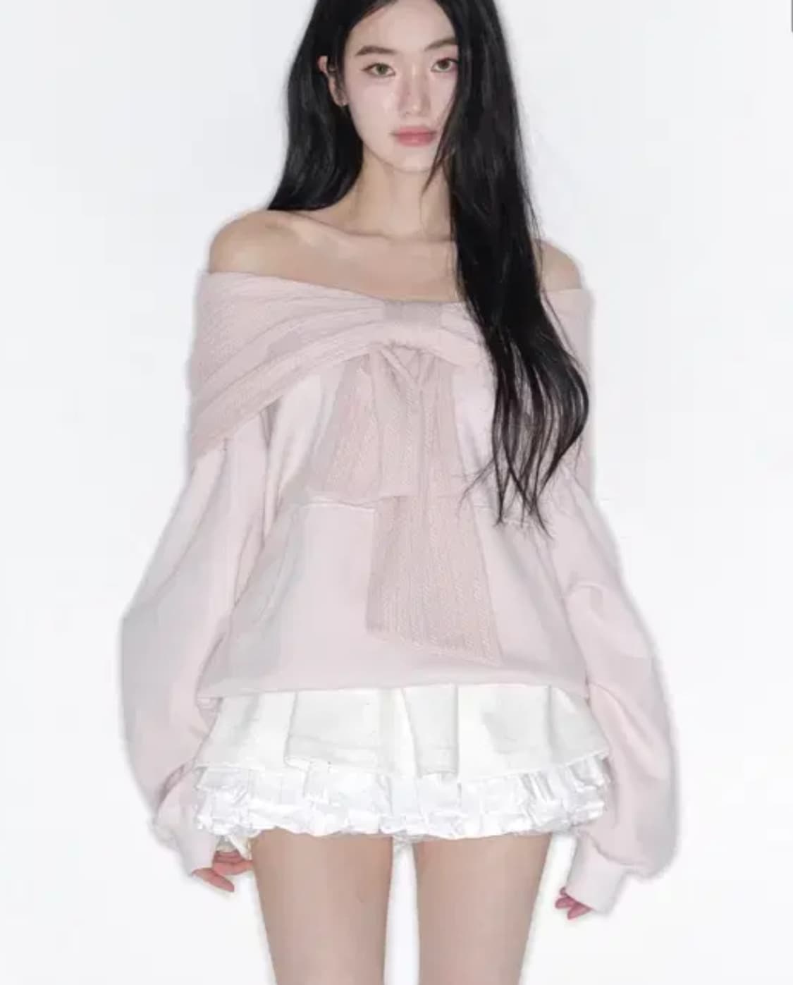 더티스 리본후드 핑크 상품이미지2